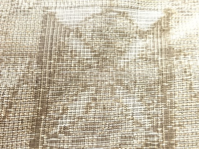 JAPANESE KIMONO / ANTIQUE KIMONO / DORO OSHIMA TSUMUGI / WOVEN FLOWER